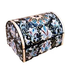 جعبه جواهرات استخوانی طرح تذهيب کد B 264