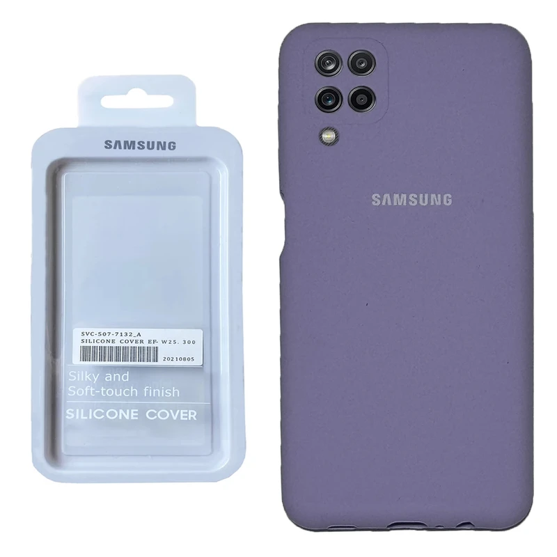 کاور مدل سیلیکون پاک کنی مناسب برای گوشی موبایل سامسونگ Galaxy A12/M12