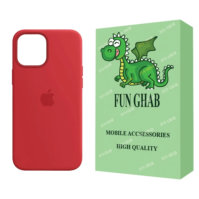 کاور فان قاب مدل سیلیکونی طرح SLB مناسب برای گوشی موبایل اپل iPhone 12 Pro Max