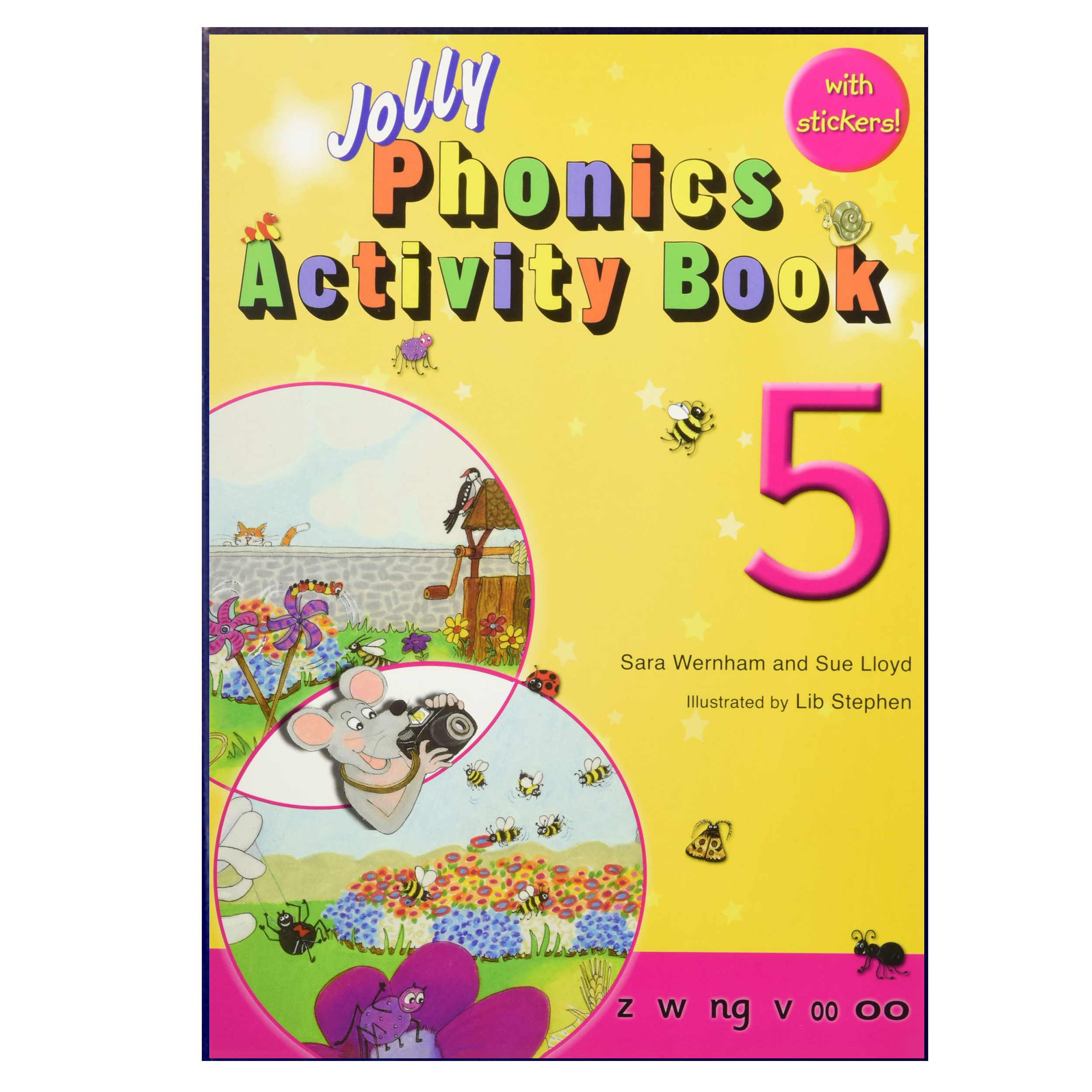 کتاب Jolly Phonics Activity Book 5 اثر Sue Lioyd and Sara Wernham انتشارات هدف نوین