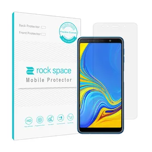 Rockspace transparent screen protector HyGEL model suitable for Samsung Galaxy a7 2018 mobile phone