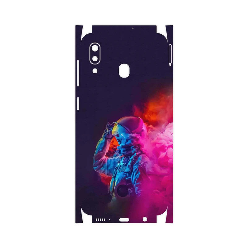 برچسب پوششی ماهوت مدل Smoke Rainbow Digital Art 1-FullSkin مناسب برای گوشی موبایل سامسونگ Galaxy A20