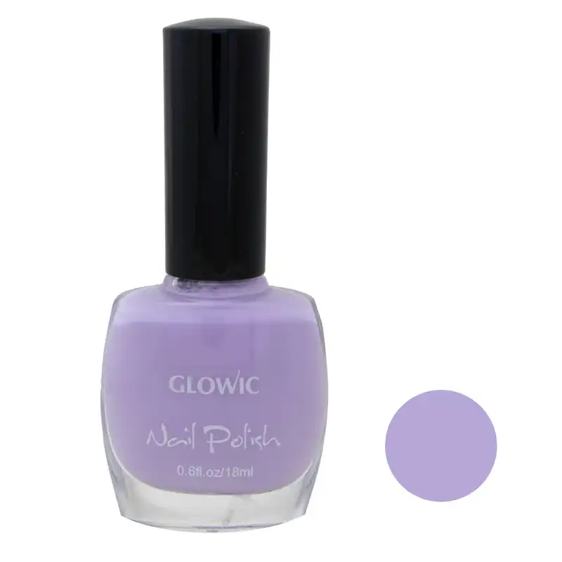 لاک ناخن گلویک مدل GLO شماره 123