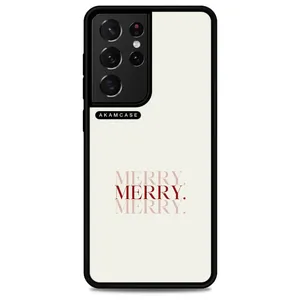 AKAM AMC-WSGS21U-CHRISTMAS-17 Cover For Samsung Galaxy S21 Ultra