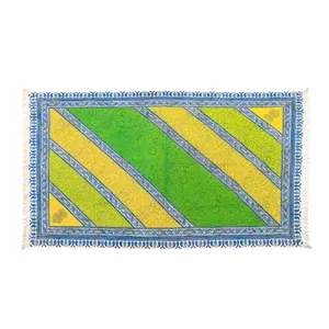 رومیزی قلمکار زابلیان مدل 150×100 طرح اریب