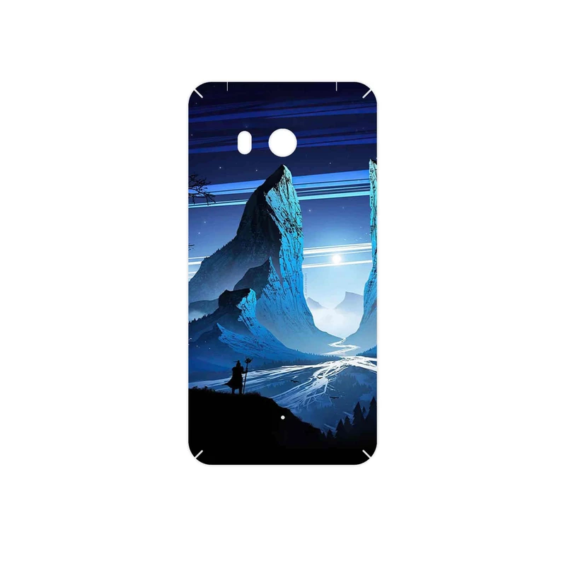 برچسب پوششی ماهوت مدل Blue Mountains Digital Art مناسب برای گوشی موبایل اچ تی سی U11