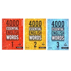 کتاب 4000 Essential English Words اثر Paul Nation انتشارات آرماندیس 3 جلدی
