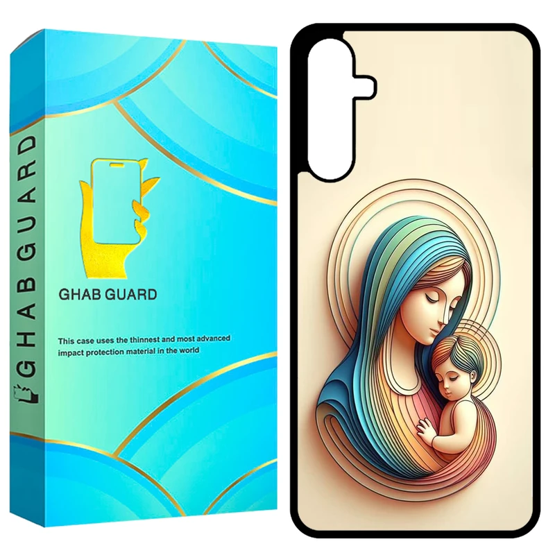 کاور قاب گارد طرح مادر و بچه مدل GCHPA24 مناسب برای گوشی موبایل سامسونگ Galaxy A24 4G