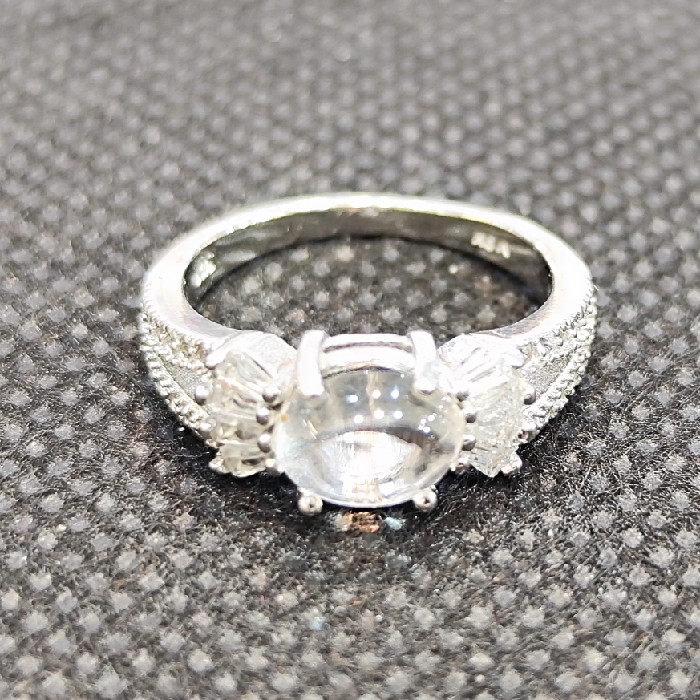 انگشتر نقره زنانه مدل در نجف کد 37