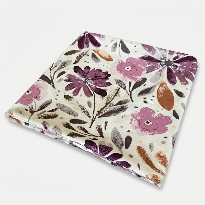 ملحفه پنبه مدل کشدار کد LS5047 دونفره سایز 160×200 سانتی متر 