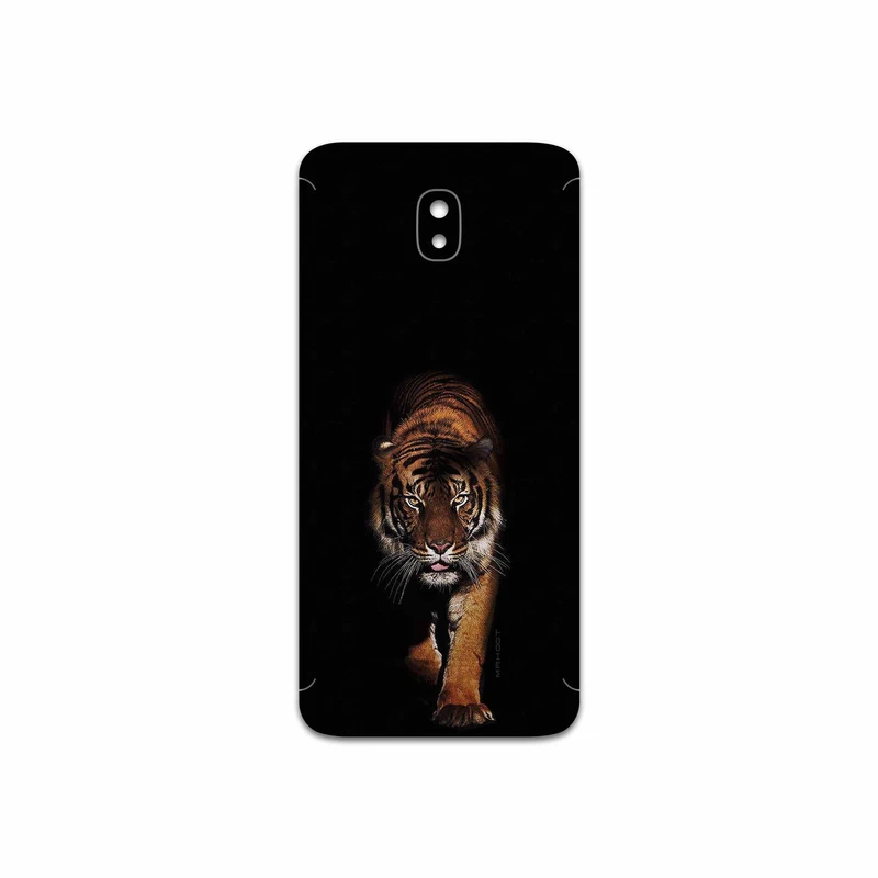 برچسب پوششی ماهوت مدل Wild Tiger مناسب برای گوشی موبایل سامسونگ Galaxy J7 Pro