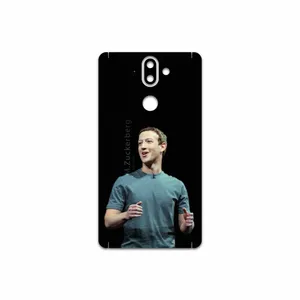 MAHOOT Mark Zuckerberg Cover Sticker for Nokia 8 Sirocco