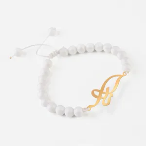 دستبند نقره زنانه گلمور طرح ندا کد 06