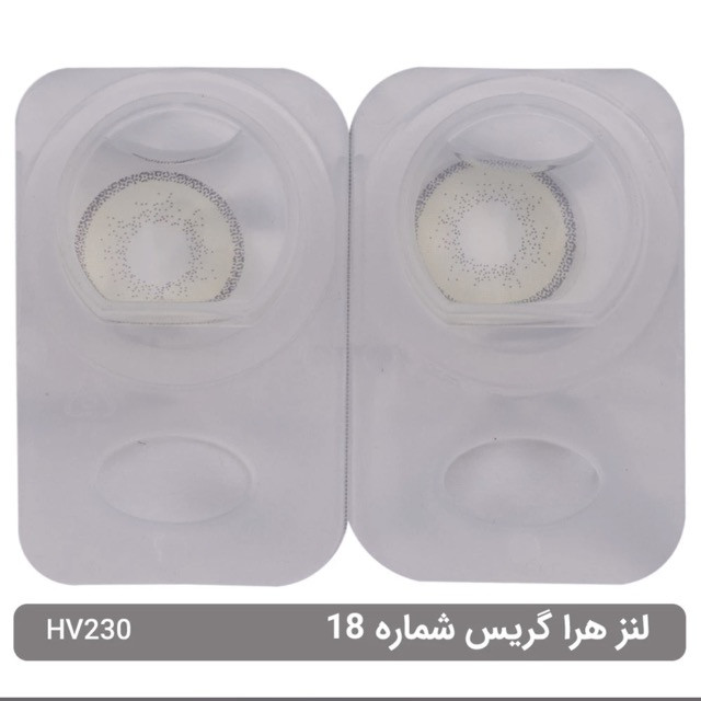 لنز چشم هرا گریس شماره 18 کد HV230 مدل Kitty رنگ سبز دور دار