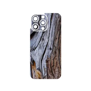 MAHOOT Wood Texture 7 Cover Sticker for Apple iPhone 15 Pro Max