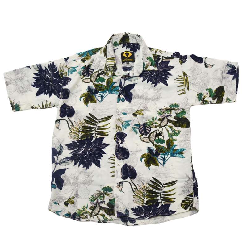 پیراهن آستین کوتاه مردانه مدل هاوایی جنتلمن