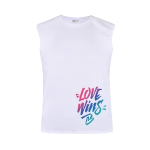 تاپ دخترانه مدل LOVE WINS کد P033 رنگ سفید