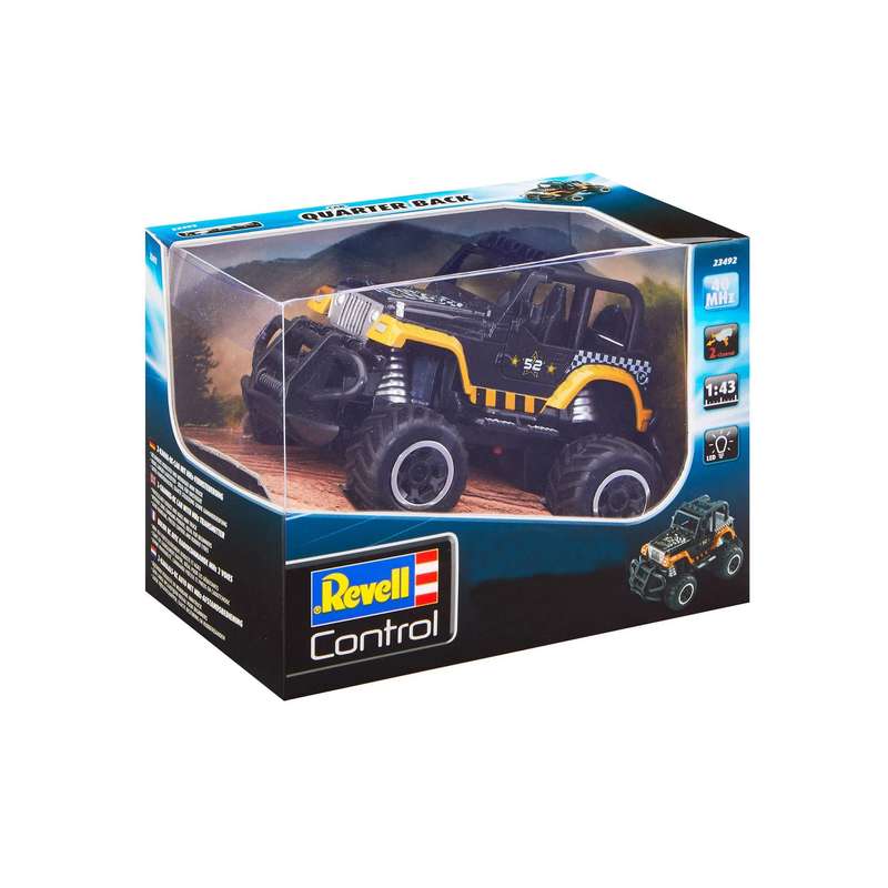 ماشین بازی کنترلی ریول مدل Jeep Wrangler کد 23492