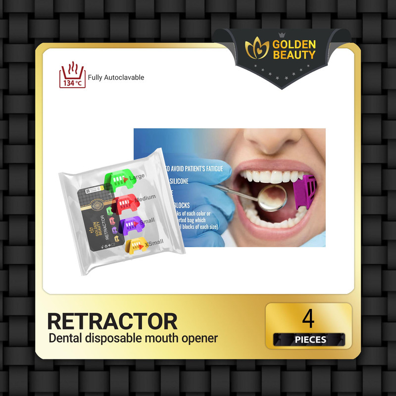 دهان بازکن دندانپزشکی گلدن بیوتی مدل PropGard بسته 4 عددی