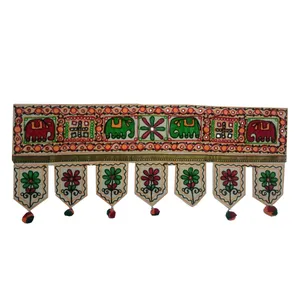 آویز سوزن دوزی طرح تک گل کد 91