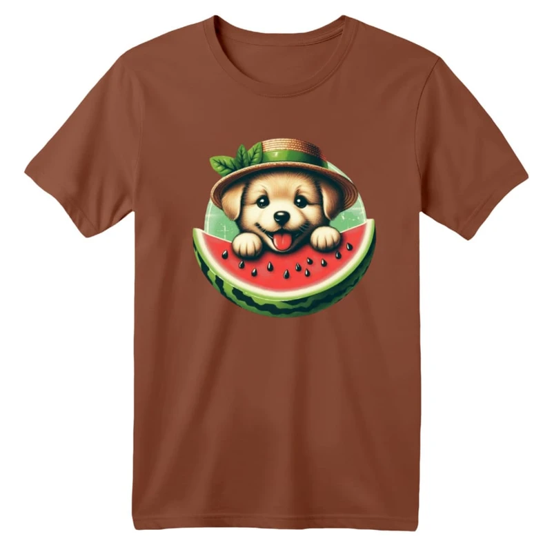 تی شرت آستین کوتاه بچگانه مدل سگ یلدایی کد 3