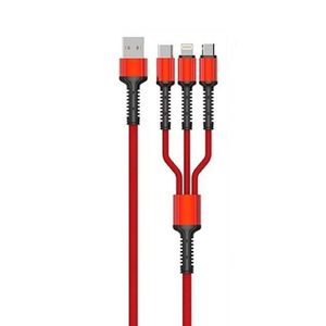 نقد و بررسی کابل تبدیل USB به microUSB / USB-C / لایتنینگ الدینیو مدل LC-93 طول 1.2 متر توسط خریداران