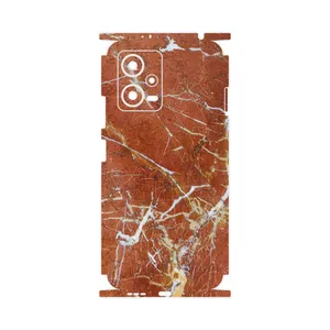 MAHOOT Red Marble-FullSkin Cover Sticker for Xiaomi Redmi Note 12 5G