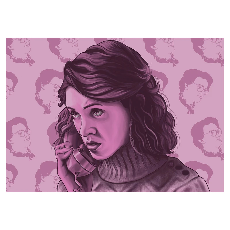 پوستر طرح چیزهای عجیب کد 1407 -Stranger Things