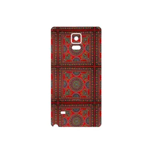 MAHOOT Embroidered Rug Cover Sticker for Samsung Galaxy Note 4
