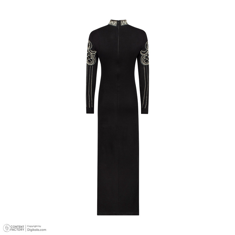 پیراهن زنانه مدل نگین دار و مرواریدی