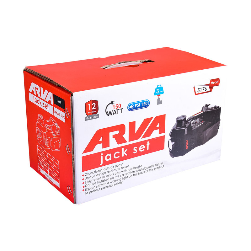 جک  بادی و برقی آروا مدل 5176 ظرفیت 3 تن