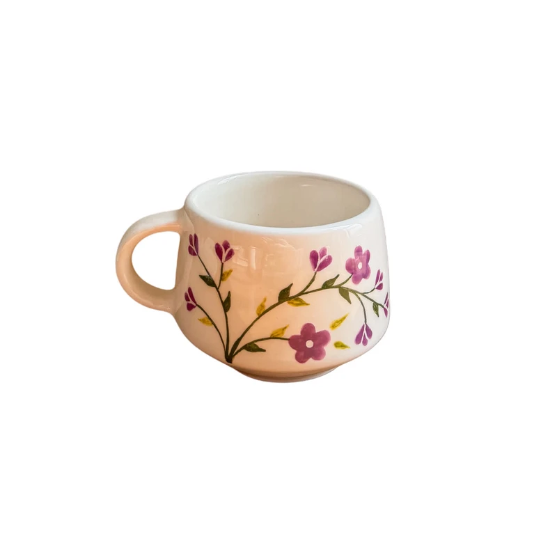 فنجان سرامیکی طرح شکوفه