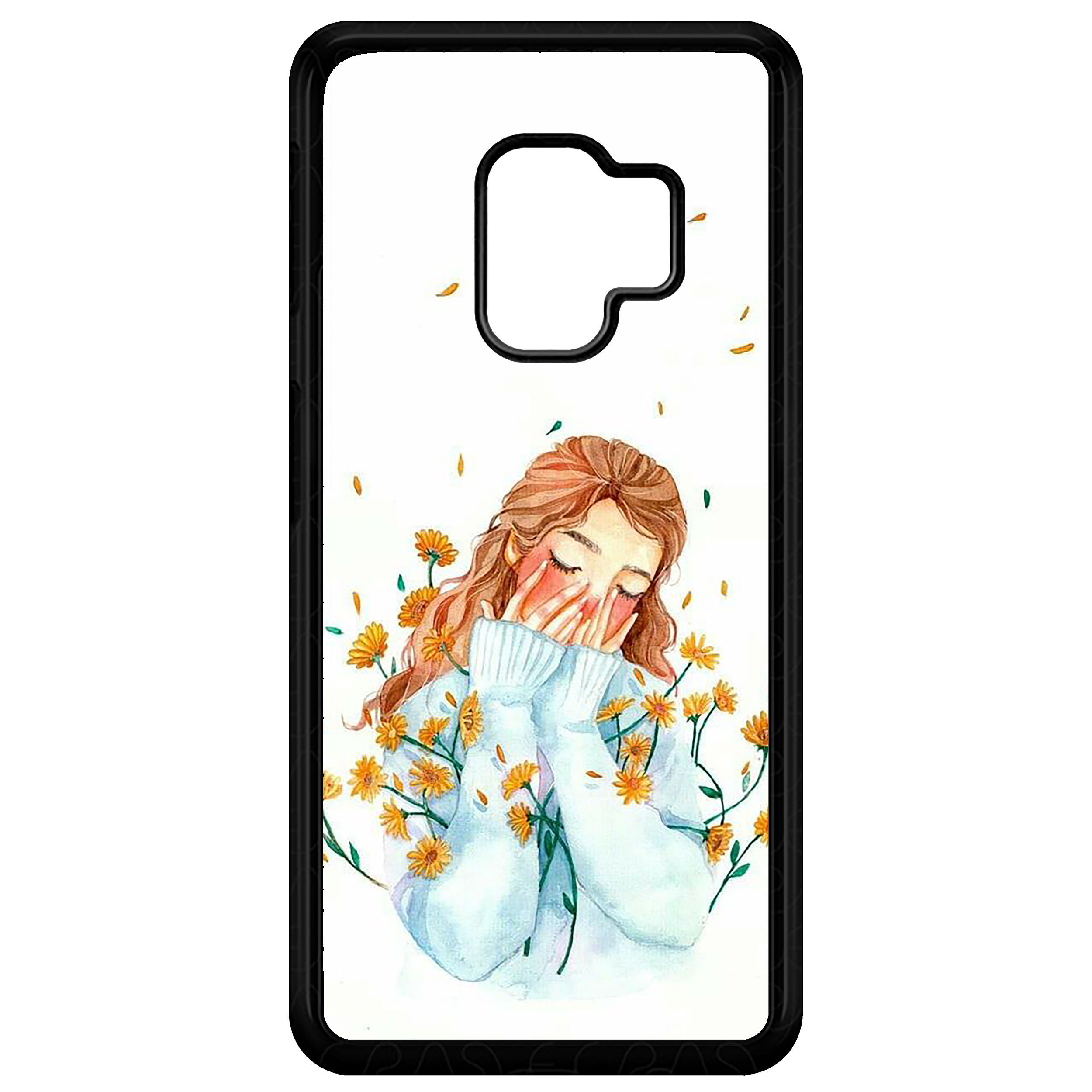 کاور طرح Girl مدل CHL50315 مناسب برای گوشی موبایل سامسونگ Galaxy S9