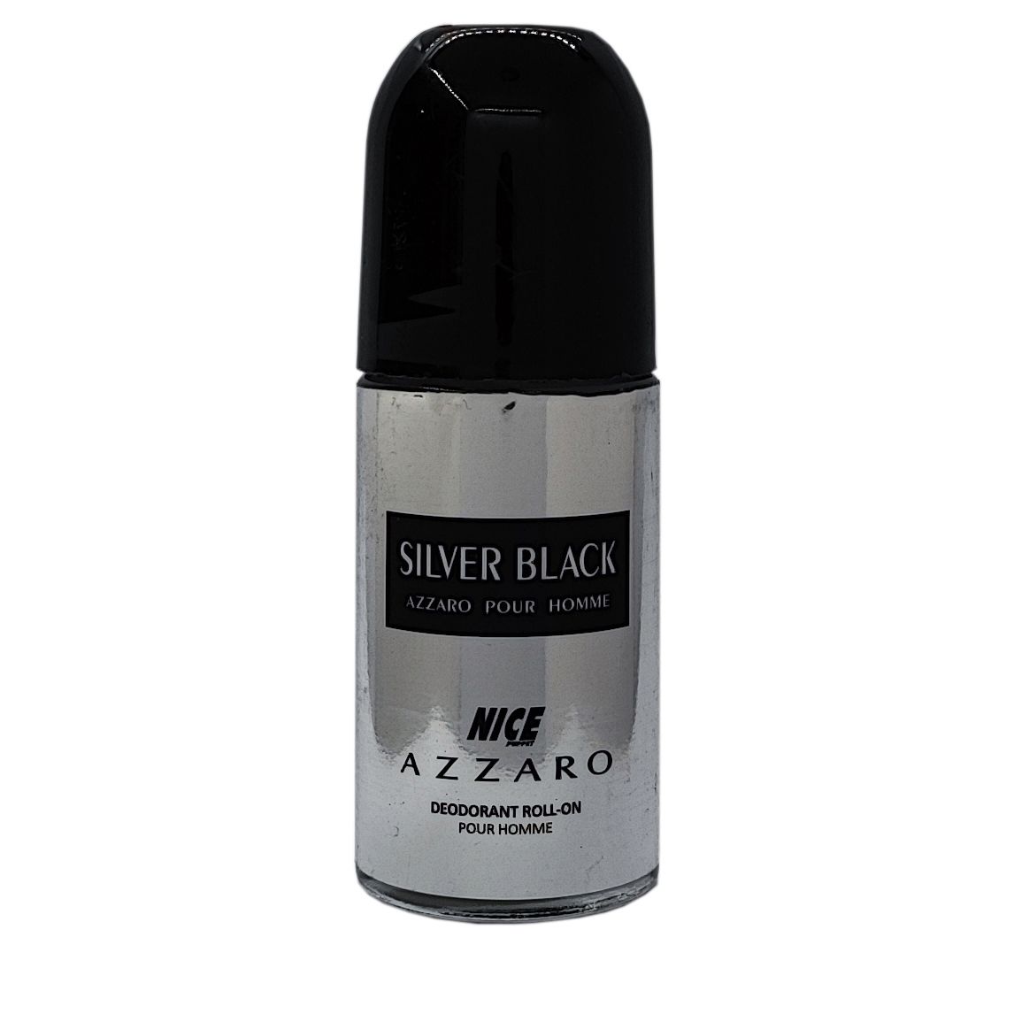 رول ضد تعریق مردانه نایس پاپت مدل Azzaro silver black حجم 60 میلی لیتر -  - 1