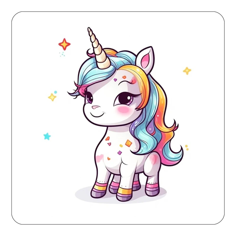 مگنت کاکتی طرح اسب تک شاخ و یونیکورن مدل mp29710