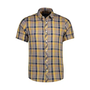 پیراهن آستین کوتاه مردانه پاتن جامه مدل رگولار فیت 121721010373440 