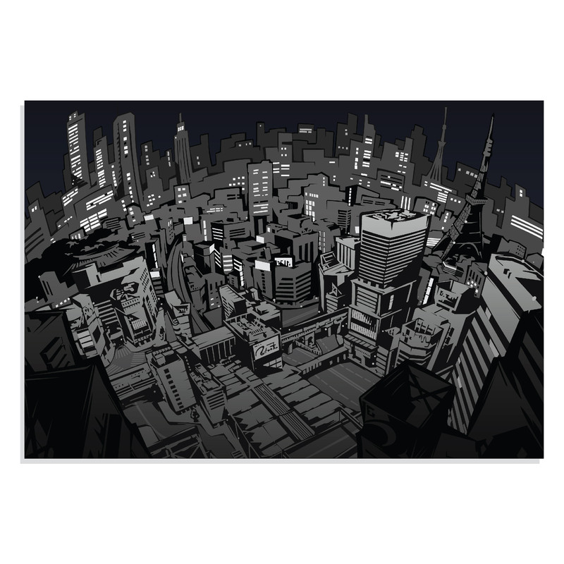 تابلو شاسی طرح Gaming - بازی Persona 5 مدل NV0997