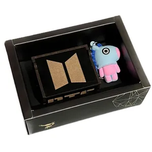 جعبه موزیکال اینو دلا ویتا مدل  MAGIC SHOP BT21 طرح مانگ بی تی اس کد MANG