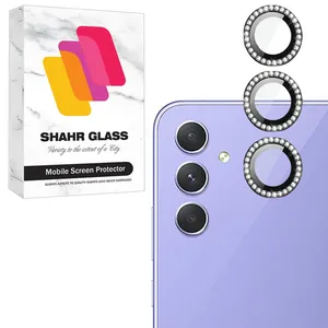 محافظ لنز دوربین شیشه‌ای شهر گلس مدل NRIS20 مناسب برای گوشی موبایل سامسونگ Galaxy A16 4G / Galaxy A16 5G