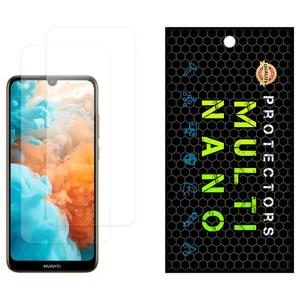 Multi Nano X-S2N Model Transparent Screen Protector Suitable For Huawei Y6 Pro 2019 Mobile Phone Pack Of 2