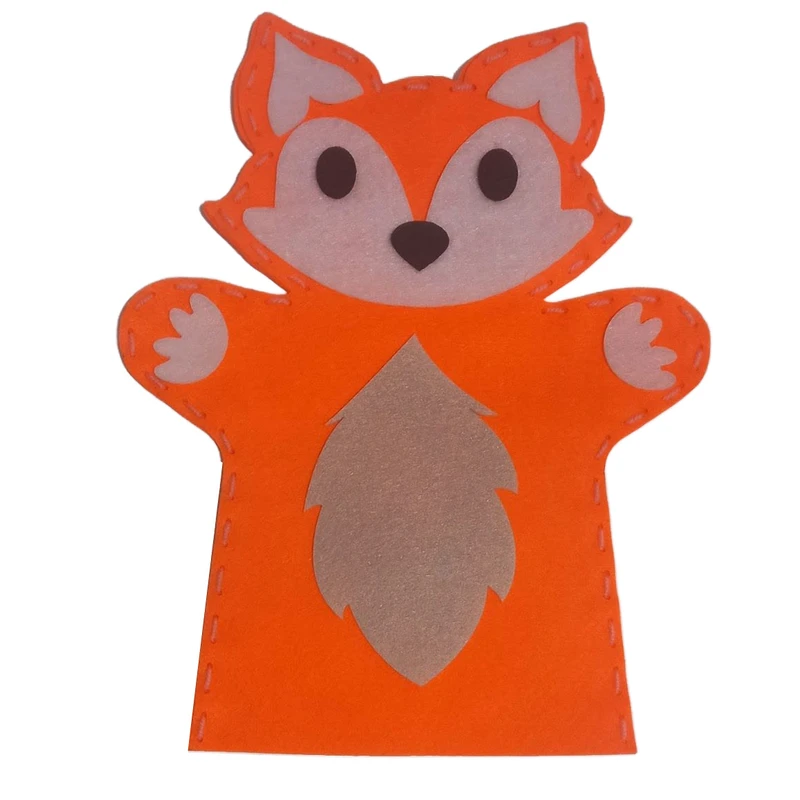 بازی آموزشی مدل کاردستی طرح دوختنی روباه