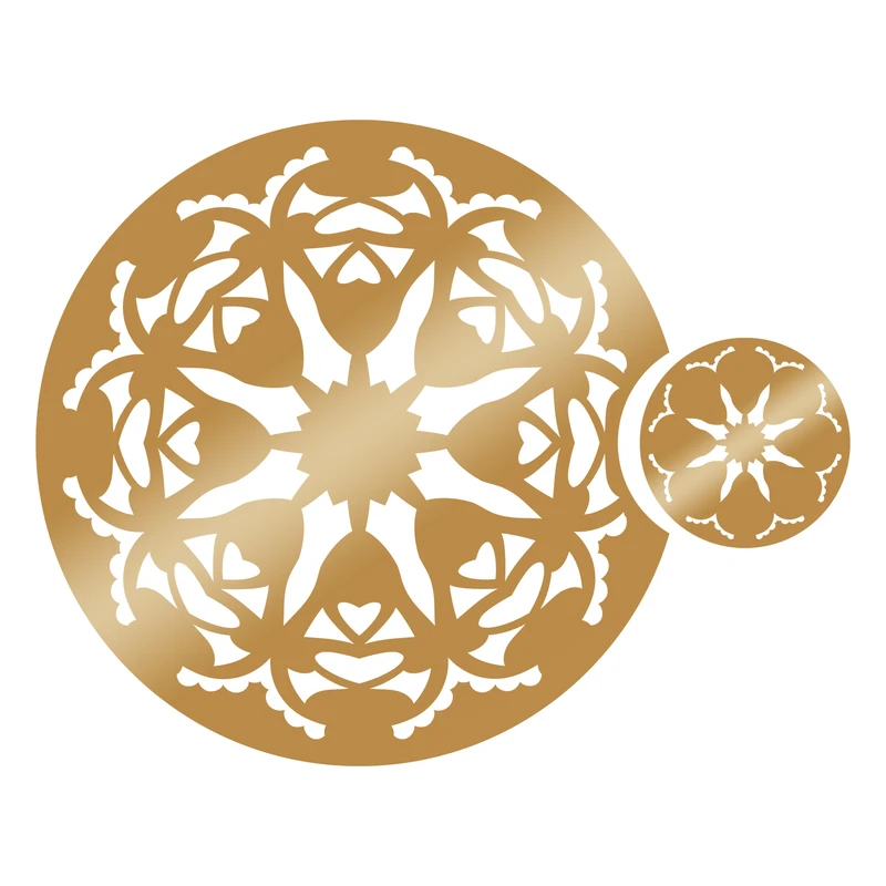 زیربشقابی مدل 1402 مجموعه 4 عددی به همراه زیر لیوانی