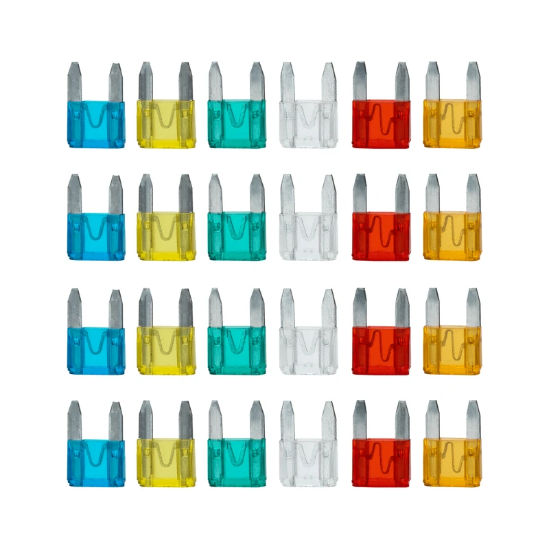 فیوز خودرو ام کی پروداکت مدل  MK-24-M بسته 24 عددی