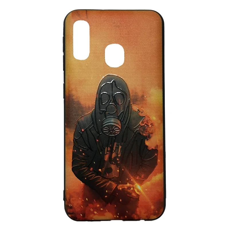 کاور طرح ماسک شیمیائی کد 01 مناسب برای گوشی موبایل سامسونگ Galaxy A20E
