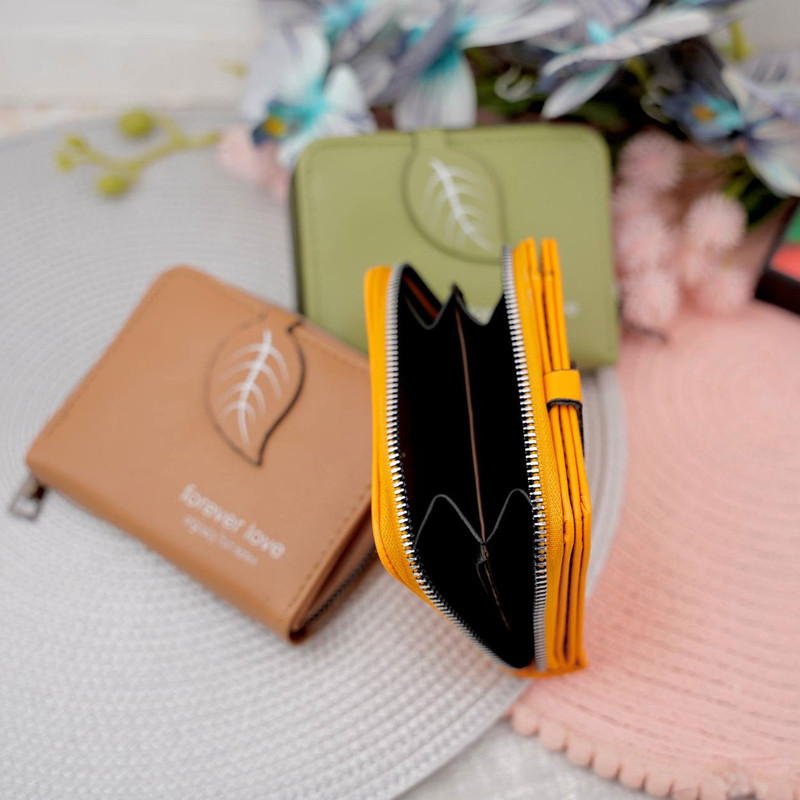 کیف پول زنانه مدل تک برگ کد KZD102-810