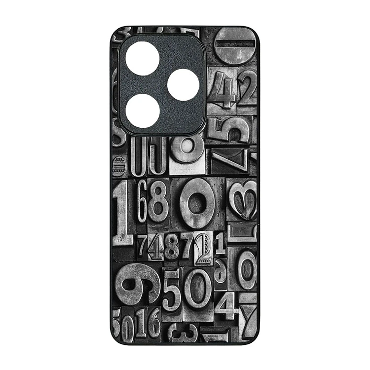 کاور گالری وبفر طرح قاب اعداد مناسب برای گوشی موبایل شیائومی poco f6