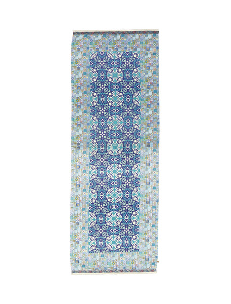 روسری نخی طرح دار زنانه - مینا فخارزاده تک سایز