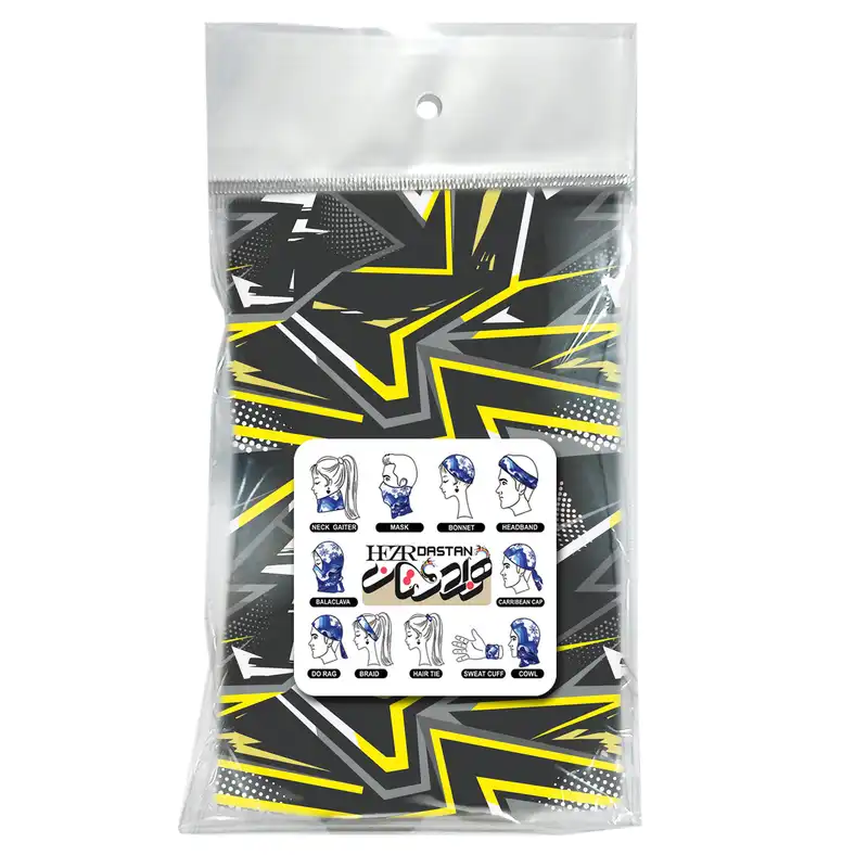 دستمال سر و گردن هزاردستان مدل DB84