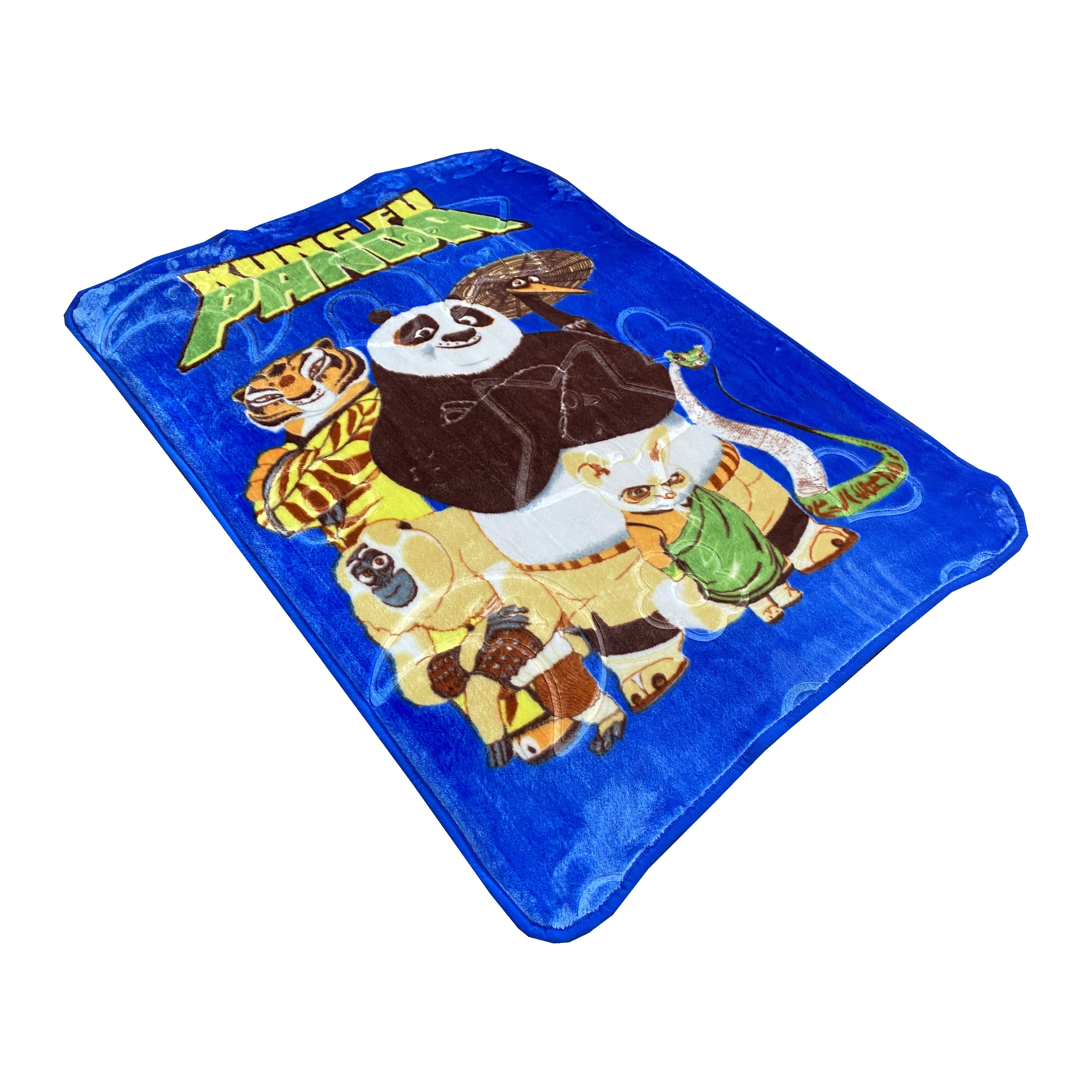 پتو کودک و نوزاد مدل پاندای کونگ فو کار سایز 140x110 سانتی متر