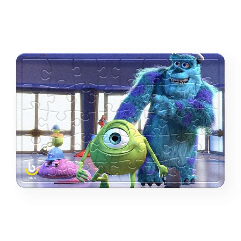 پازل 54 تکه باژیکان طرح مانستر کد 20200107